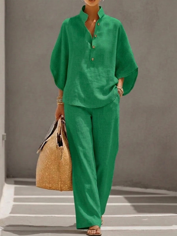 Nara | Wide and Elegant Two-Piece Set