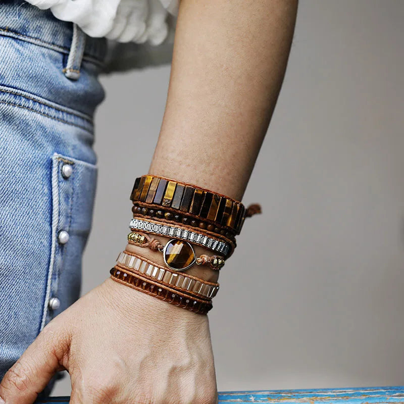 Lily | Tiger's Eye Courage Bracelet