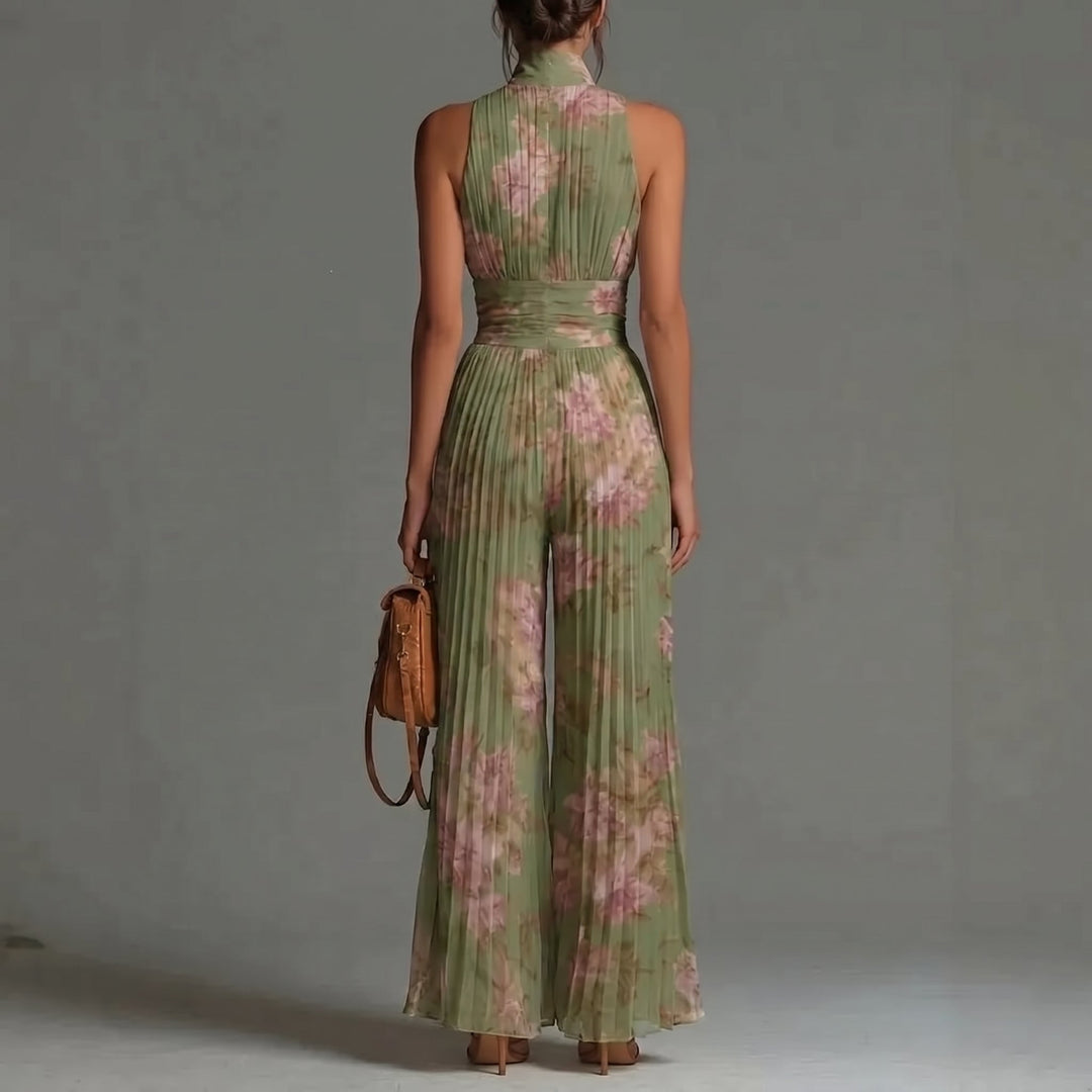 Isa | Elegant Jumpsuit with Floral Pattern
