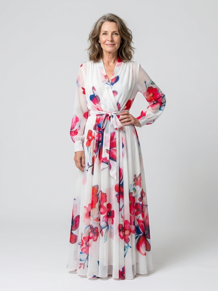 Claire | Flattering Wrap Dress