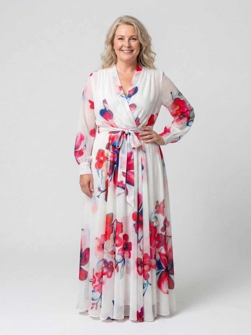 Claire | Flattering Wrap Dress
