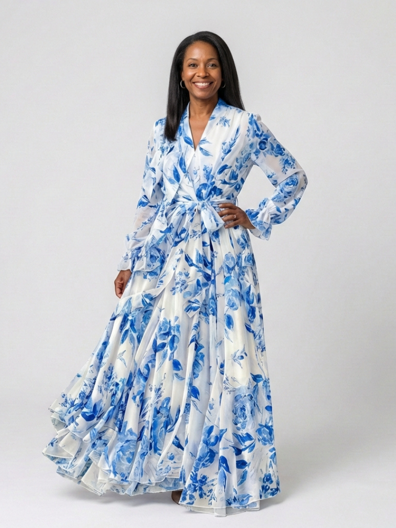 Claire | Flattering Wrap Dress