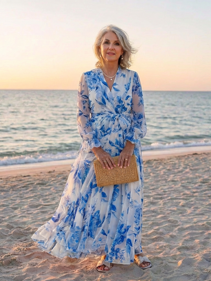 Claire | Flattering Wrap Dress