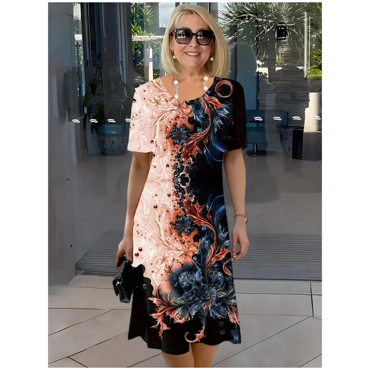 Viviana Casual Printed Summer Dress