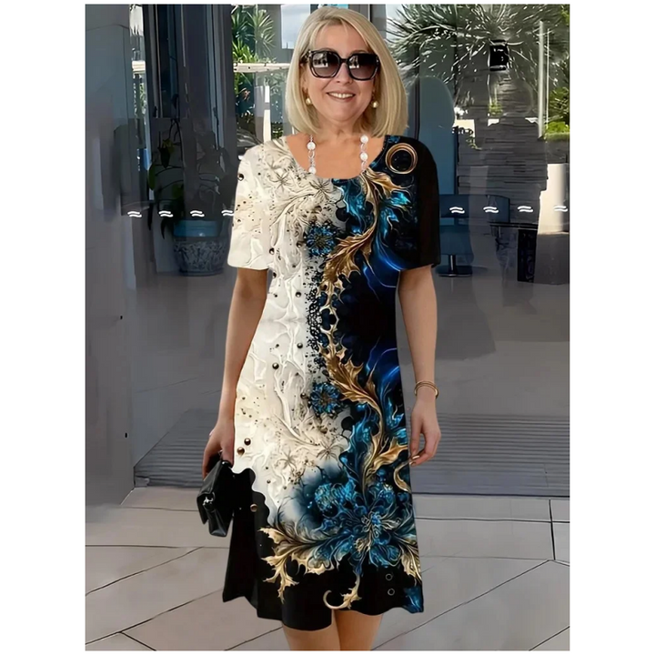 Viviana Casual Printed Summer Dress
