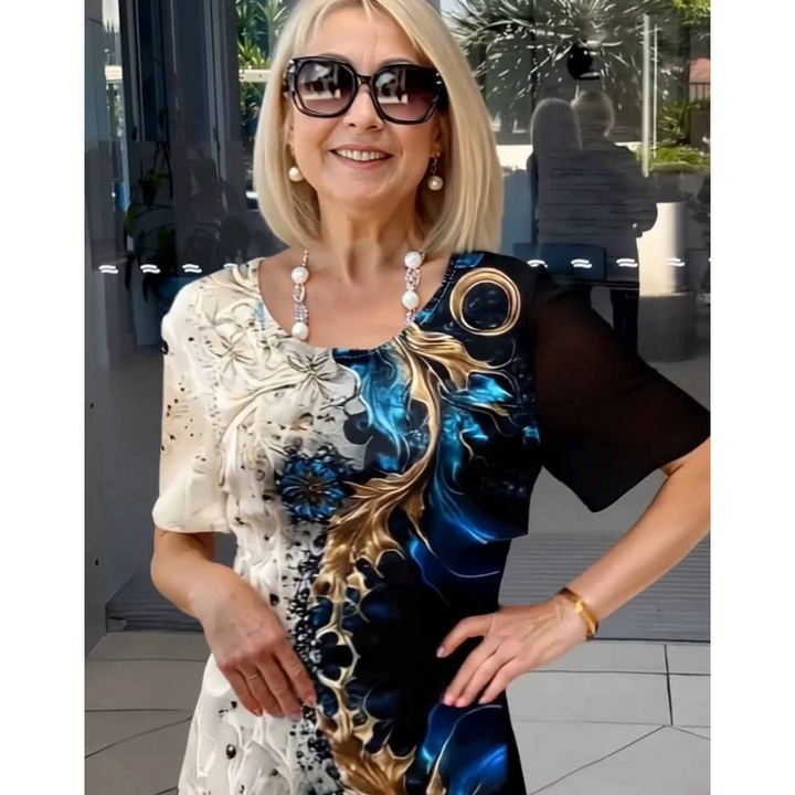 Viviana Casual Printed Summer Dress