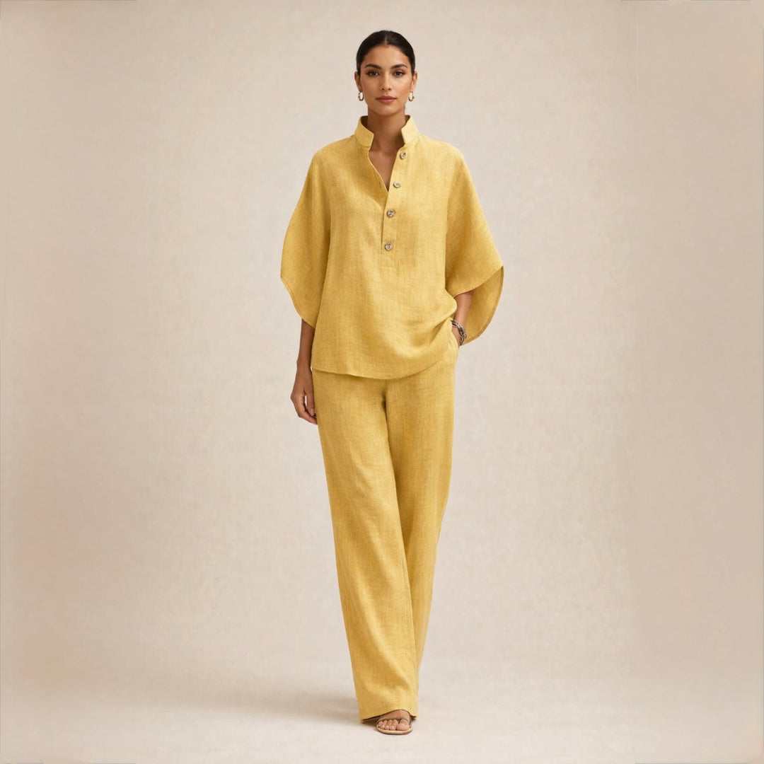 Sheila | Loose Linen Suit