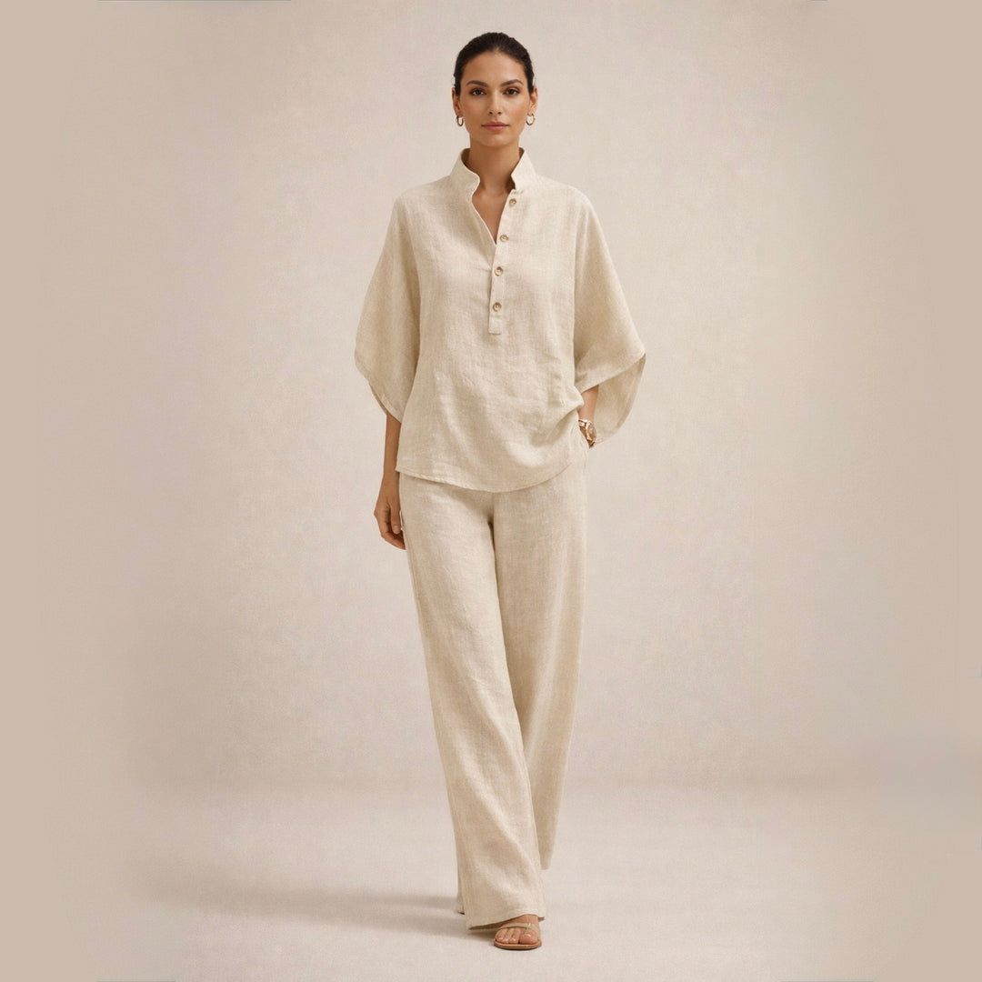 Sheila | Loose Linen Suit