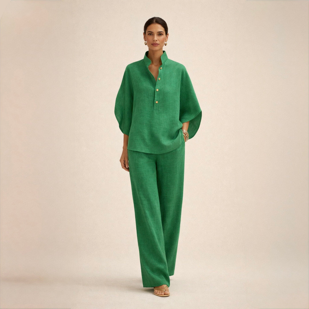Sheila | Loose Linen Suit