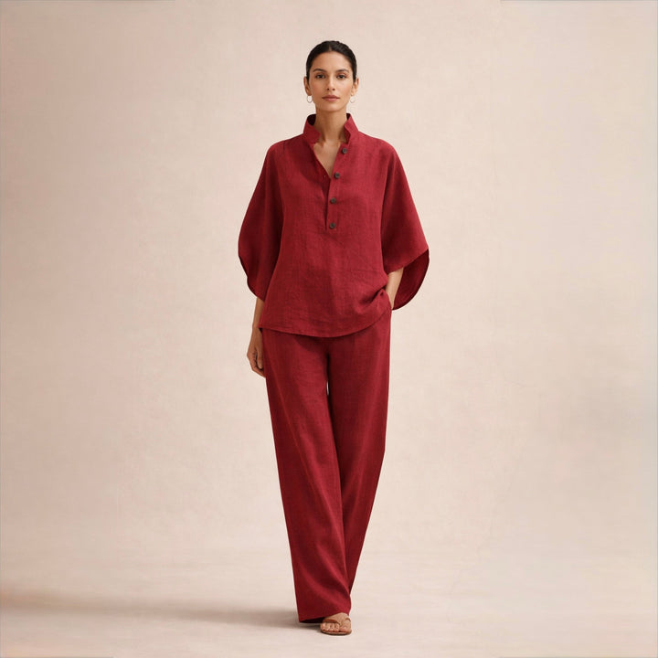 Sheila | Loose Linen Suit