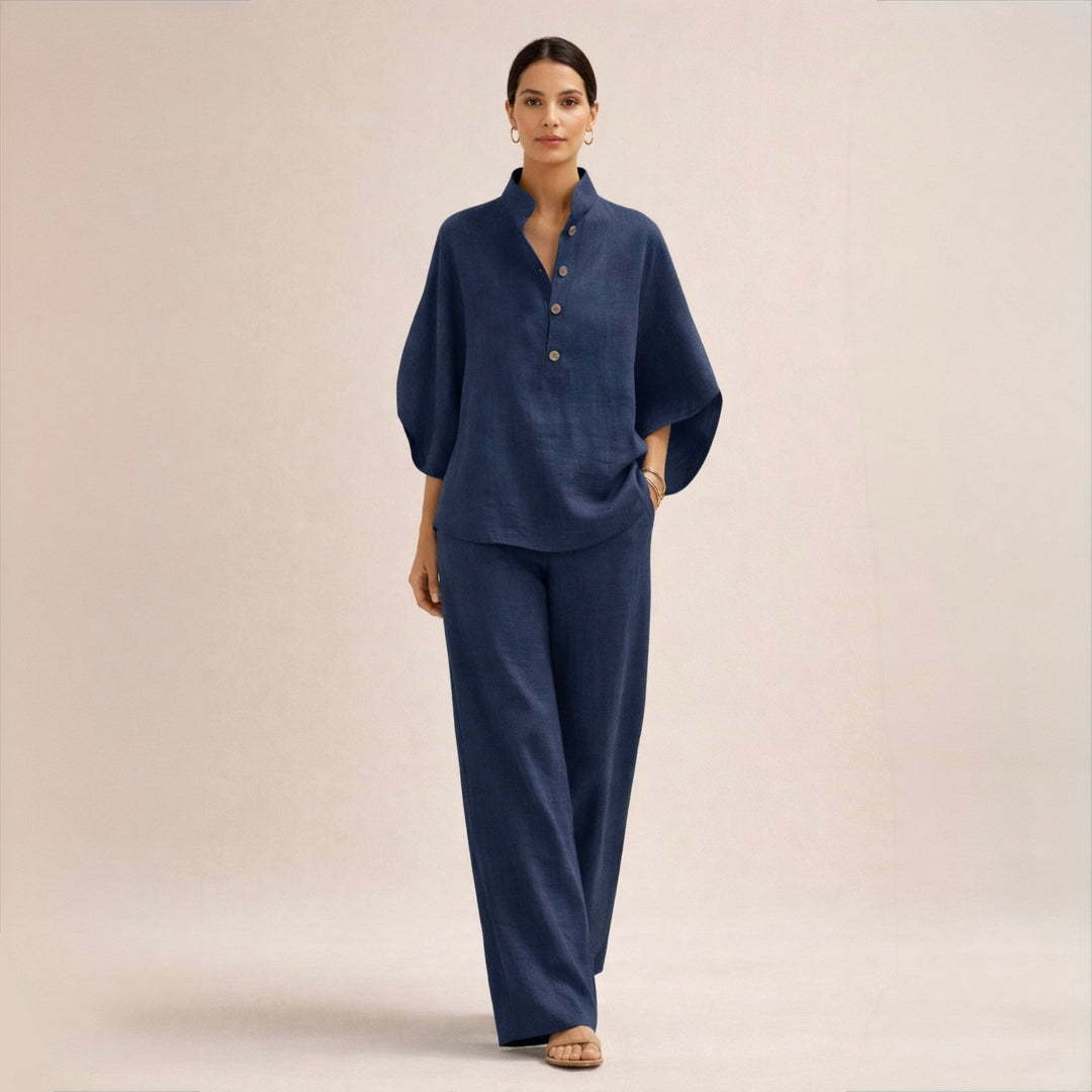 Sheila | Loose Linen Suit