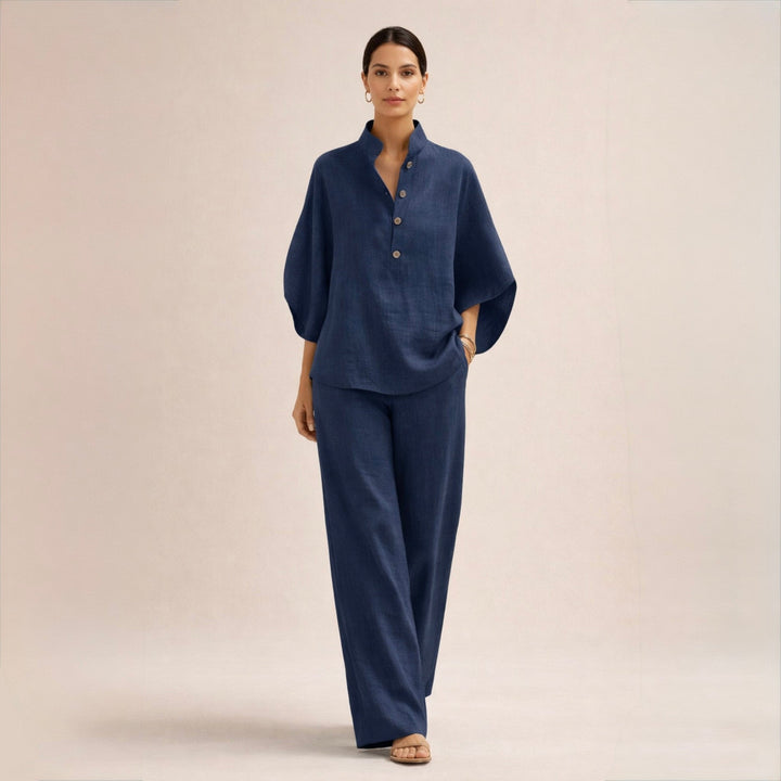 Sheila | Loose Linen Suit