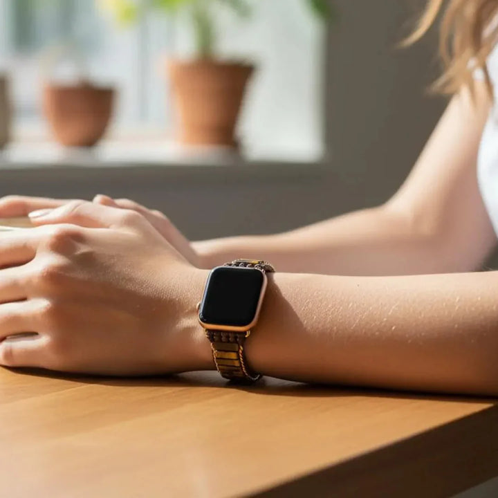Bella | Powerful Tiger's Eye Apple Watch Band