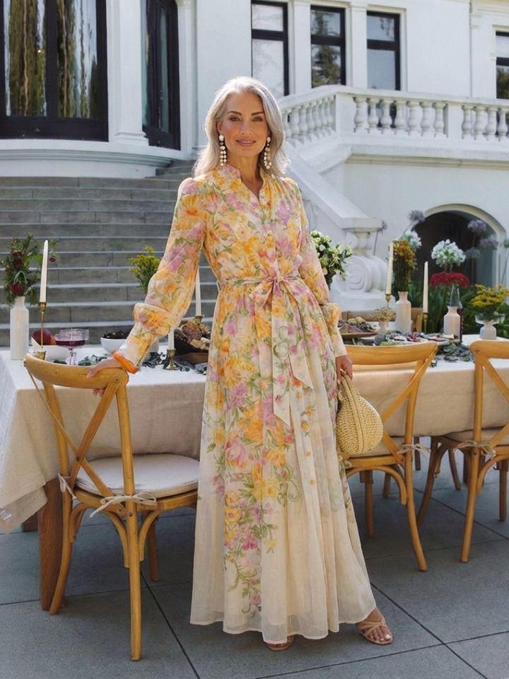 Evelyn | Elegant Maxi Dress