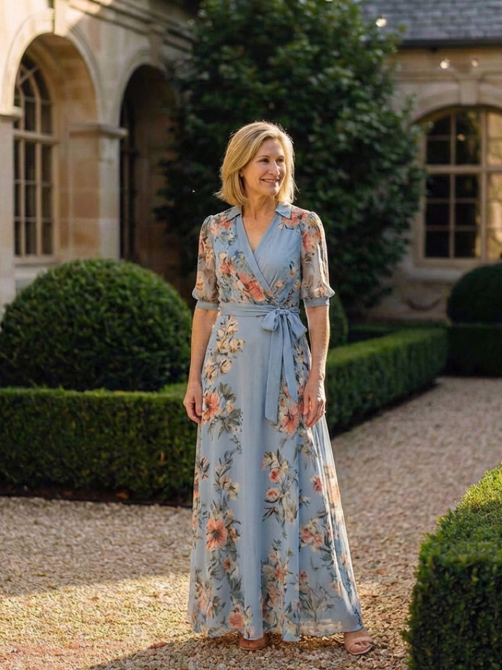 Florence | Elegant Wrap Dress