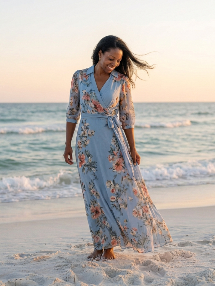 Florence | Elegant Wrap Dress