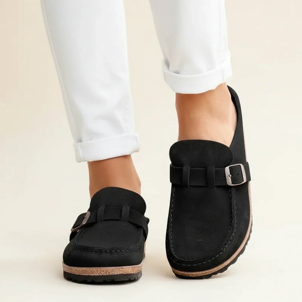Janine | Orthopedic Mules - Beige - Women's Comfort Shoes Australia
