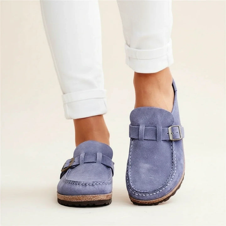 Janine | Orthopedic Mules - Beige - Women's Comfort Shoes Australia